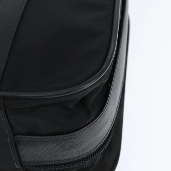 PRADA Business Bag Nylon Black Silver Auth bs30135 - Picture 5 of 16